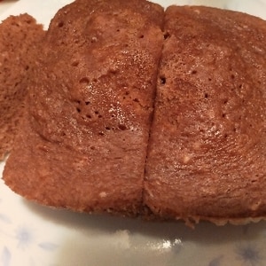 レンジで簡単ココア蒸しパン